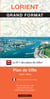 Lorient : plan de ville - grand format (édition 2023)