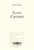 Écrire Carmen