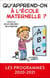 Qu'apprend-on à l'école maternelle ?