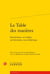 La table des matières - son histoire, ses règles, ses fonctions, son esthétique