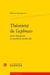 Théorie(s) de l'ecphrasis entre antiquité et première modernité