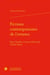 Fictions contemporaines de l'errance : Peter Handke, Cormac McCarthy, Claude Simon