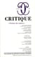 Revue Critique n.779 : présence des empires