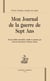 Mon journal de la guerre de sept ans