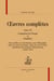 Oeuvres complètes t.7 - conjuration de Fiesque et pamphlets