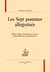 Les sept psaumes allegorisés