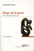 Éloge de la perte - perte d'objets, formation du sujet