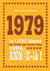 1979 - le livre illustré de ceux qui sont nés cette année-là !