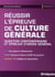Réussir l'épreuve de culture générale