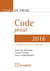 Code pénal (édition 2016)