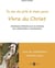 Vivre du Christ : livre catéchumène 3e année (livre jaune) - cheminement d'initiation de la vie chrétienne pour catéchumènes et recommençants