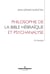 Philosophie de la bible hébraïque et psychanalyse - un lexique