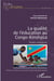 La qualité de l'éducation au Congo-Kinshasa : études empiriques