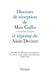 Discours de réception à l'Académie française et réponse d'Alain Decaux
