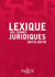 Lexique des termes juridiques (23e édition)