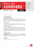 Revue des contrats