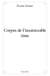 Corpus de l'insaisissable rime