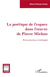 La poétique de l'espace dans l'oeuvre de Pierre Michon - entre province et métropole
