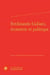 Ferdinando galiani, économie et politique