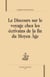 Le discours sur le voyage chez les écrivains de la fin du Moyen Age