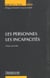 Droit civil les personnes-les incapacites