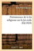Preeminence de la loi religieuse sur la loi civile - essai philosophique sur leurs rapports avec la