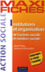 Maxi fiches : institutions et organisation de l'action sociale et médico-sociale