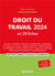 Droit du travail en 28 fiches (édition 2024)