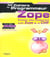 Les cahiers du programmeur zope - premier site collaboratif avec zope et le cmf