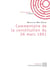 Commentaire de la constitution du 26 mars 1991