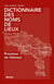 Dictionnaire des noms de lieux - province de hainaut