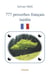 777 proverbes francais inedits
