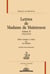 Lettres t.6 - 1714-1719