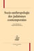 Socio-anthropologie des judaïsmes contemporains