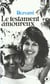 Testament amoureux (le)