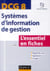 Dcg 8 - systèmes d'information de gestion - l'essentiel en fiches