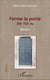 Ferme la porte : Die Tür zu - Roman