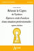 Réussir le Capes de lettres, option théâtre