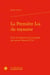 La première loi du royaume - l'acte de fixation de la majorité des rois de France (1374)