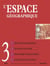L'ESPACE GEOGRAPHIQUE