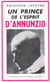 Un prince de l'esprit d'annunzio