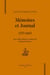 Mémoires et journal (1777-1867)