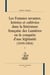 Les femmes savantes, lettrées et cultivées dans la littérature française des Lumières ou la conquête d'une légitimité (1690-1804)