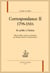 Correspondance Tome 2 : 1798-1816