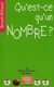 Qu'est-ce qu'un nombre ?