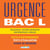 Urgence - bac l - philosophie, histoire géographie, mathématiques, anglais - tests d'entraînement, tests d'évaluation, fiches de révision