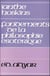 Fondements de la philosophie esoterique