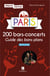 Paris 200 bars concerts - guide des bons plans