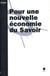 POUR UNE NOUVELLE ECONOMIE DU SAVOIR