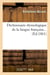 Dictionnaire étymologique de la langue française (Éd.1861)